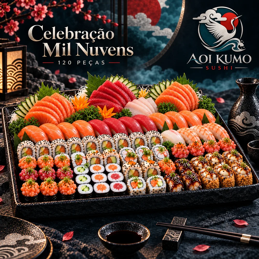 Celebração Mil Nuvens — 120 Peças
